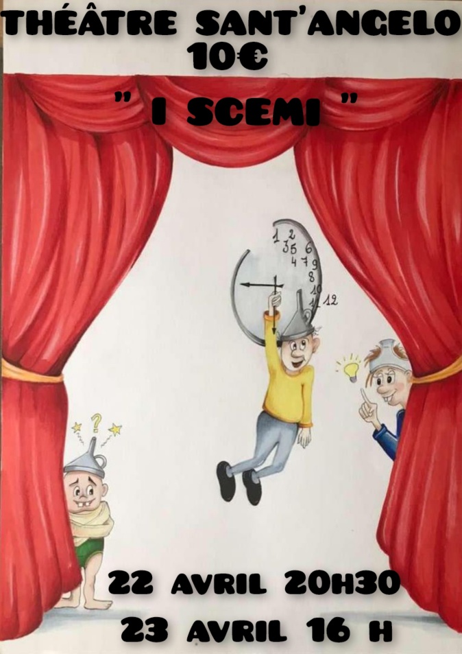 Bastia : L’humour à l'affiche ce week-end au théâtre Sant’Angelo Bastia : L’humour à l'affiche ce week-end au théâtre Sant’Angelo