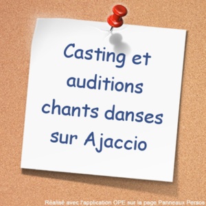 Ajaccio : Un casting de chanteurs et de danseurs pour l’opérette d'Offenbach "La belle Hélène" Ajaccio : Un casting de chanteurs et de danseurs pour l’opérette d'Offenbach "La belle Hélène"