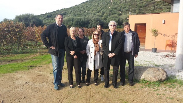La sous-préfète de Calvi au Clos Colombu et à Sant'Ambroggio La sous-préfète de Calvi au Clos Colombu et à Sant'Ambroggio
