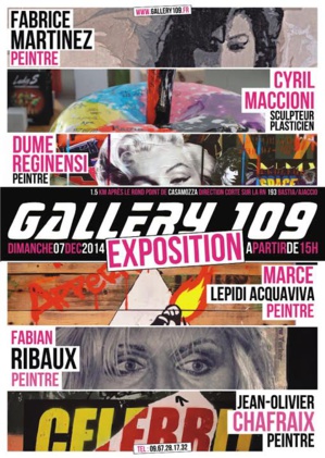 Casamozza : Le Pop Art s'expose à la Gallery 109 Casamozza : Le Pop Art s'expose à la Gallery 109