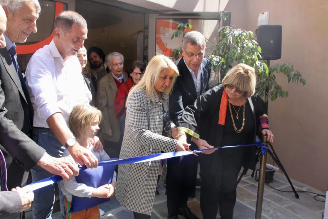 Inauguration de L'Appuntu dans le quartier du Puntettu à Bastia. Inauguration de L'Appuntu dans le quartier du Puntettu à Bastia.