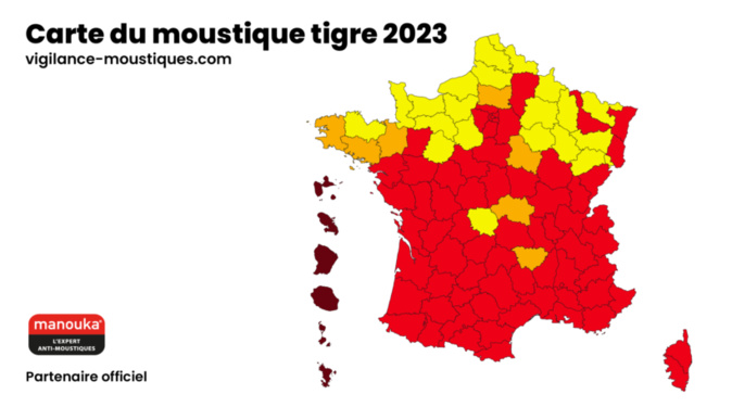 Moustique tigre : La Corse en vigilance rouge Moustique tigre : La Corse en vigilance rouge