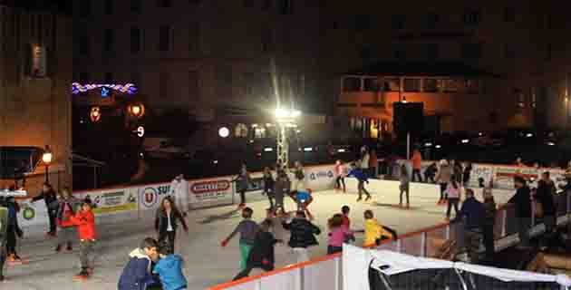 La patinoire de Calvi a ouvert ses portes