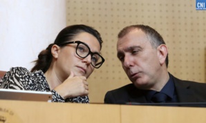 Josepha Giacometti et Jean-Christophe Angelini. Photo Michel Luccioni. Josepha Giacometti et Jean-Christophe Angelini. Photo Michel Luccioni.