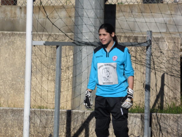 Laura Depietro, excellente, n'a rien pû faire face à la furia des cortenaises ( photo R.Giordano ) Laura Depietro, excellente, n'a rien pû faire face à la furia des cortenaises ( photo R.Giordano )