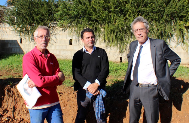 De gauche à droite : Philippe Chapon, Franck Leandri et François Souq De gauche à droite : Philippe Chapon, Franck Leandri et François Souq