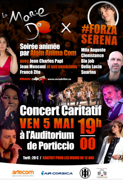 Porticcio  un concert caritatif au profit de La Marie Do & Forza Serena