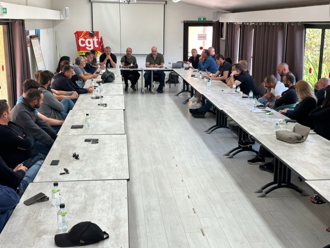 La commission exécutive du syndicat, à la CCAS de Porticcio La commission exécutive du syndicat, à la CCAS de Porticcio