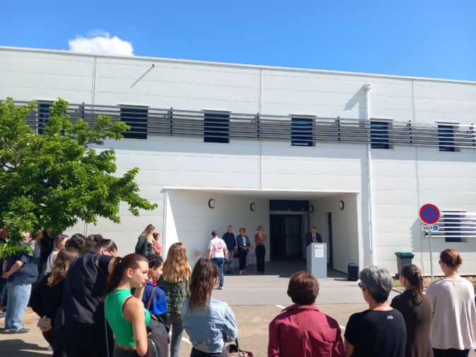 L'inauguration a eu lieu ce vendredi matin en présence d'une vingtaine de personnes. L'inauguration a eu lieu ce vendredi matin en présence d'une vingtaine de personnes.