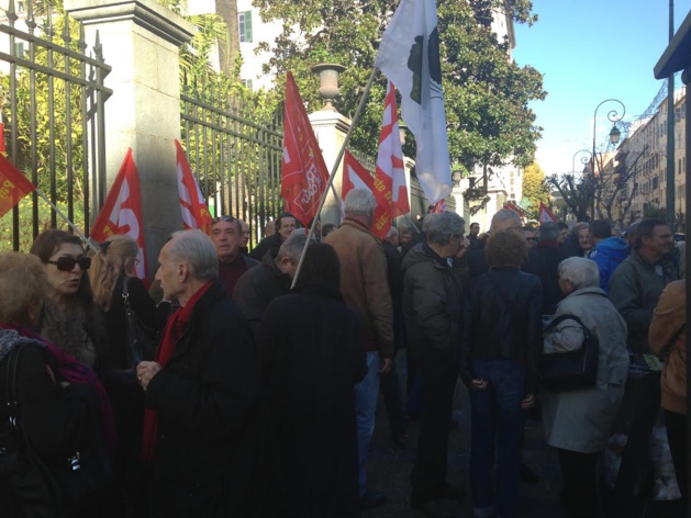 SNCM : Manifs à Ajaccio pour dire "Non" au redressement judiciaire !