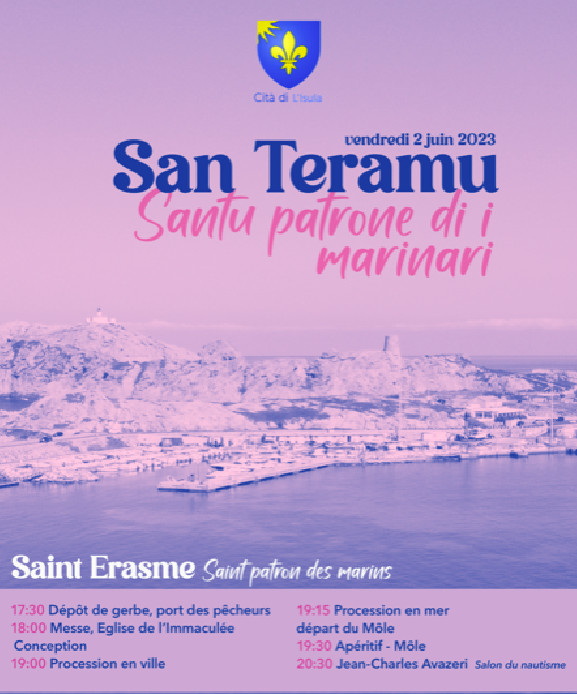 Saint Erasme 2023 à Lisula : Le programme
