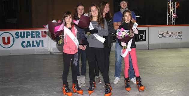 Nawel, miss patinoire Calvi 2014/2015