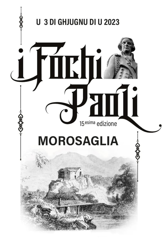 Morosaglia célèbre la 15ème édition de i fochi Paoli ce samedi 3 juin