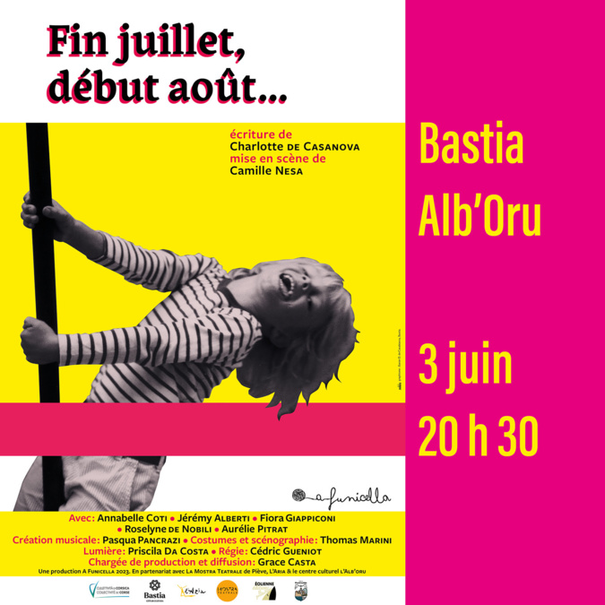 Bastia : Charlotte de Casanova revient avec une nouvelle pièce de théâtre Bastia : Charlotte de Casanova revient avec une nouvelle pièce de théâtre