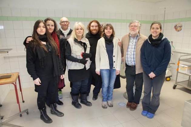 Mylène Demongeot, Ariakina Ettori, Aude et Chrsitian Huchédé-photo Laurent Christophe Mylène Demongeot, Ariakina Ettori, Aude et Chrsitian Huchédé-photo Laurent Christophe