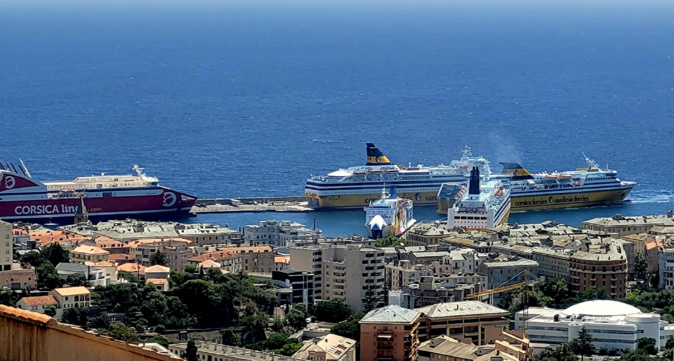 Le port de Bastia est le premier port de Méditérranée en terme de passagers. (Photo Marie-Jo Costa) Le port de Bastia est le premier port de Méditérranée en terme de passagers. (Photo Marie-Jo Costa)
