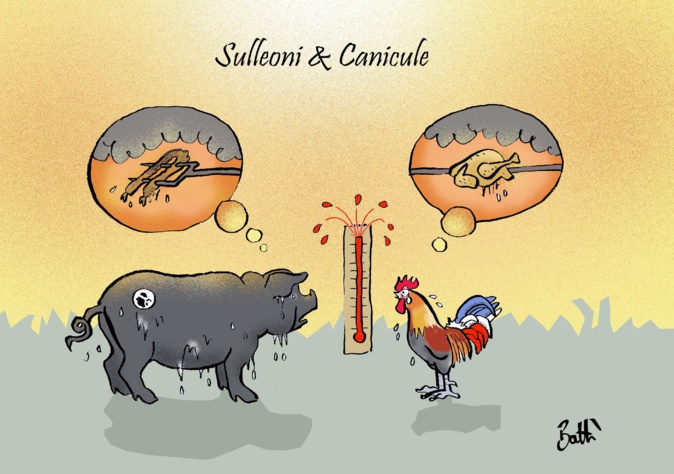 Sulleoni ou Canicule vus par Battì Sulleoni ou Canicule vus par Battì