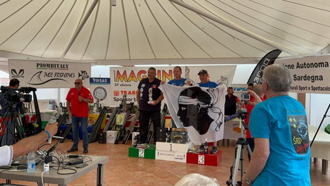 Jean-Charles Isola (premier) et Angelotti (3eme) à la 33e édition du Trophée Magrini en Sardaigne. Jean-Charles Isola (premier) et Angelotti (3eme) à la 33e édition du Trophée Magrini en Sardaigne.