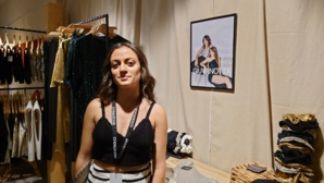 Olivia Dinelli, la créatrice de Giuvanotta. Olivia Dinelli, la créatrice de Giuvanotta.