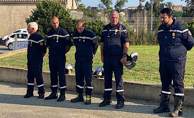 Les pompiers d'Aleria ont fêté les 20 ans de leur caserne Les pompiers d'Aleria ont fêté les 20 ans de leur caserne
