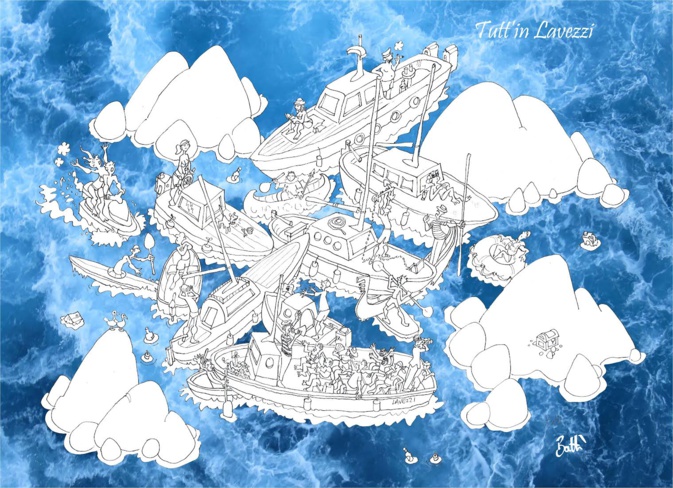 Le dessin de Battì : Tutt'in Lavezzi, une histoire qui va faire couler beaucoup… d'ancres Le dessin de Battì : Tutt'in Lavezzi, une histoire qui va faire couler beaucoup… d'ancres