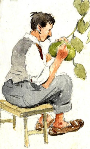 l'autoportrait éalisés par l'Autrichien Julius Hammer l'autoportrait éalisés par l'Autrichien Julius Hammer