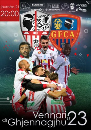 Jour de derby à Ajaccio : "Evviva Aiacciu" ! Jour de derby à Ajaccio : "Evviva Aiacciu" !