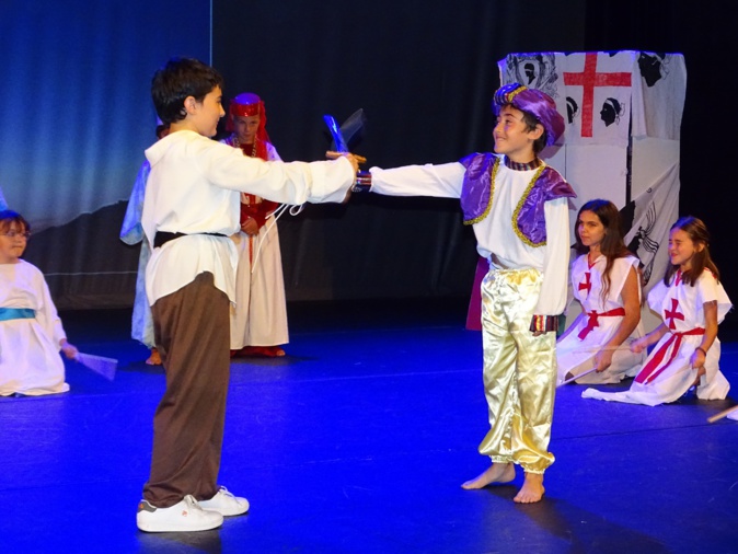 Corte : Les élèves de Sandreschi sur les planches Corte : Les élèves de Sandreschi sur les planches