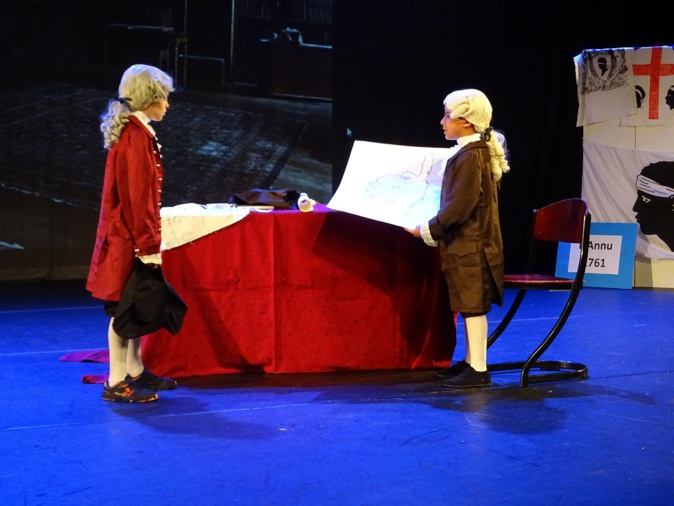 Corte : Les élèves de Sandreschi sur les planches Corte : Les élèves de Sandreschi sur les planches