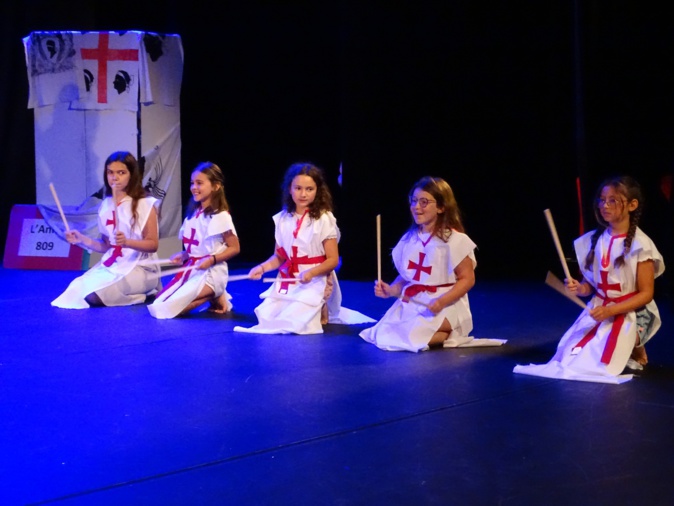 Corte : Les élèves de Sandreschi sur les planches Corte : Les élèves de Sandreschi sur les planches