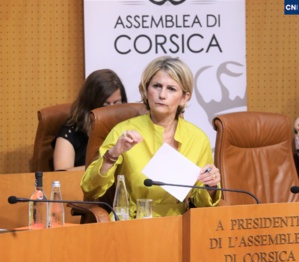 Nanette Maupertuis, présidente de l’Assemblée de Corse. Photo Michel Luccioni.
