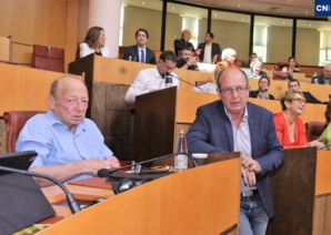 Paul Quastana et Paul-Félix Benedetti. Photo Michel Luccioni. Paul Quastana et Paul-Félix Benedetti. Photo Michel Luccioni.