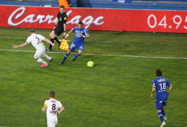 Le Sporting courageux face à Bordeaux Le Sporting courageux face à Bordeaux