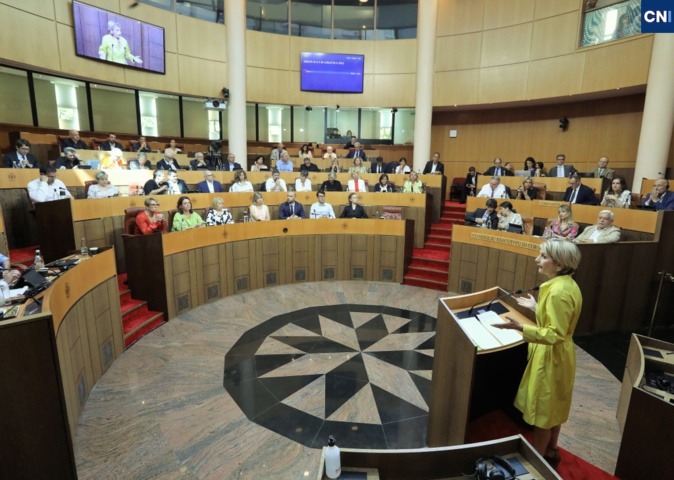 La session de l’Assemblée de Corse. Photo Michel Luccioni.