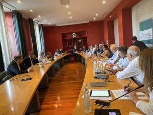 La conférence des présidents. Photo CNI. La conférence des présidents. Photo CNI.