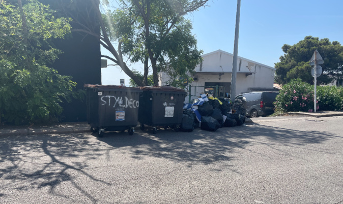 Un dépôt sauvage de poubelles près du Polygone, à Montesoro. Un dépôt sauvage de poubelles près du Polygone, à Montesoro.