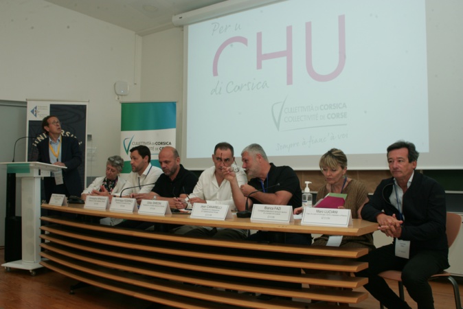 La réunion de ce vendredi à Corte (Photos Mario Grazi) La réunion de ce vendredi à Corte (Photos Mario Grazi)