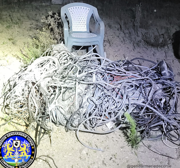 Sarrola-Carcopino : les voleurs de métaux surpris par les gendarmes