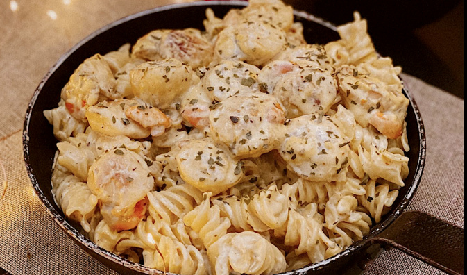 A table : tortiglioni crémeux aux noix de Saint-Jacques avec #lapetitecuisinedemarie A table : tortiglioni crémeux aux noix de Saint-Jacques avec #lapetitecuisinedemarie