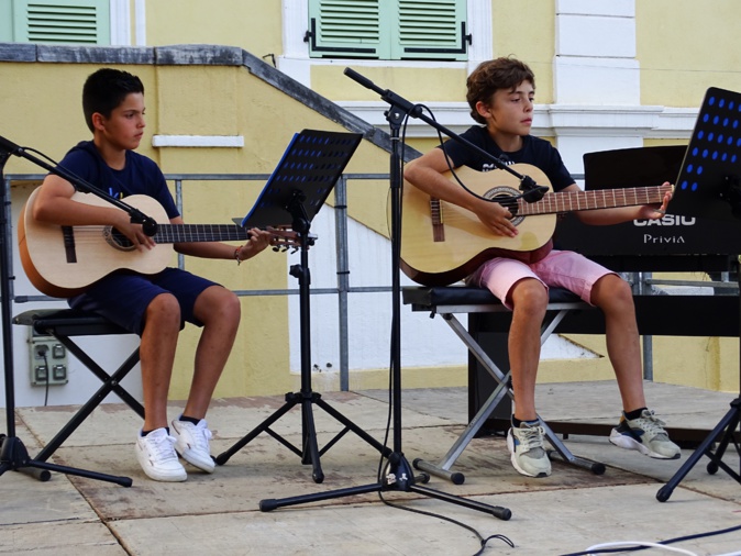 Corte : première scène pour les élèves de l’École de Musique Corte : première scène pour les élèves de l’École de Musique