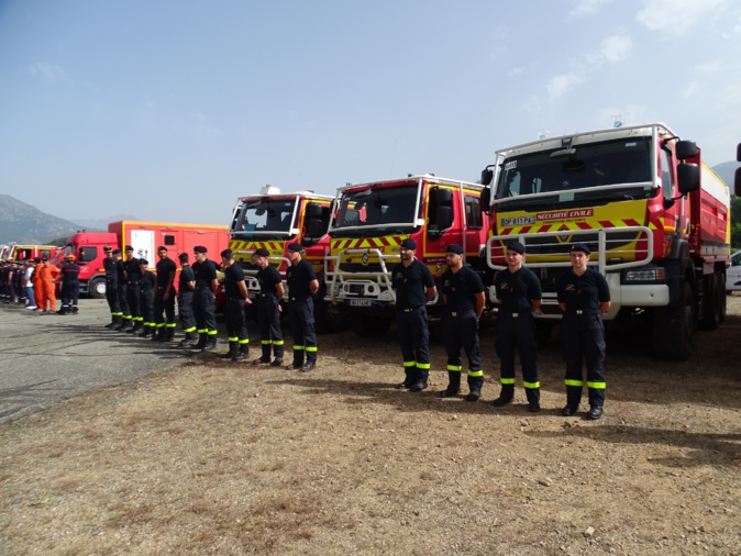 Corte : le dispositif de lutte contre les feux de forêt de Haute-Corse opérationnel Corte : le dispositif de lutte contre les feux de forêt de Haute-Corse opérationnel