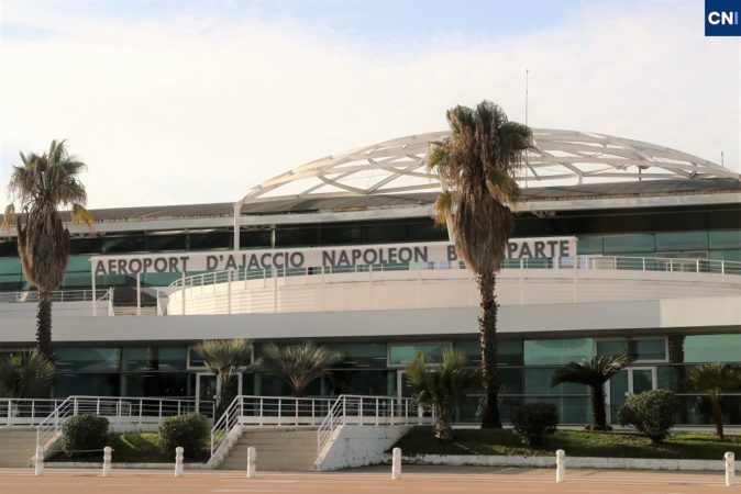 L'aéroport d'Ajaccio (Photo : Archives Michel Luccioni)