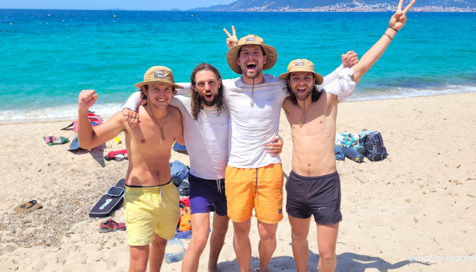 Tour de Corse en kayak : pari gagné pour quatre étudiants bordelais 