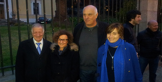 Paul Leonetti et Josepha Giacometti (Aiacciu Cita Corsà) avec Simon Renucci et Maria Guidicelli font leur entrée au conseil municipal