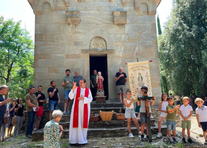 Vallerustie a fêté la San Quilicu et rendu hommage à l'abbé Ange-Michel Valery Vallerustie a fêté la San Quilicu et rendu hommage à l'abbé Ange-Michel Valery