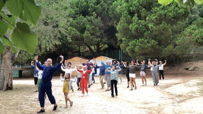 Photo : Loïc Touzé, atelier danse, Rennu 2022 Photo : Loïc Touzé, atelier danse, Rennu 2022