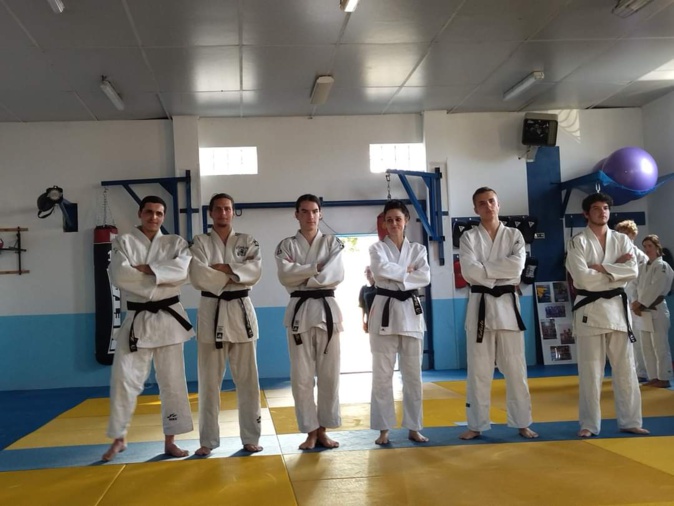 Les nouvelles ceintures noires du Judo Biguglia Corsica.