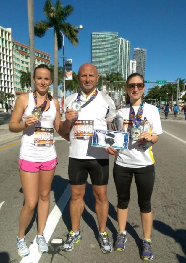 Trois calvais à l'honneur au semi-marathon de Miami