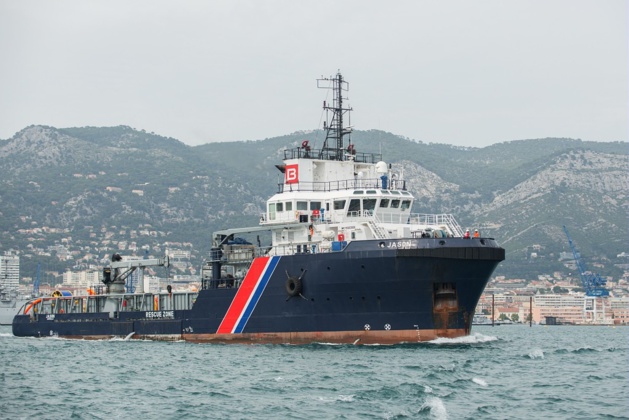 Pollution au large de Bastia : Le "Jason" sur place Pollution au large de Bastia : Le "Jason" sur place