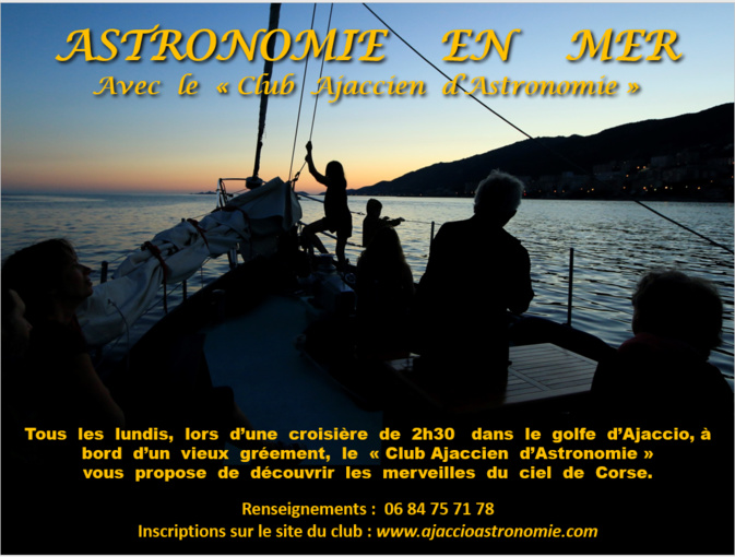 Une plongée étoilée avec le Club ajaccien des amateurs d'astronomie Une plongée étoilée avec le Club ajaccien des amateurs d'astronomie